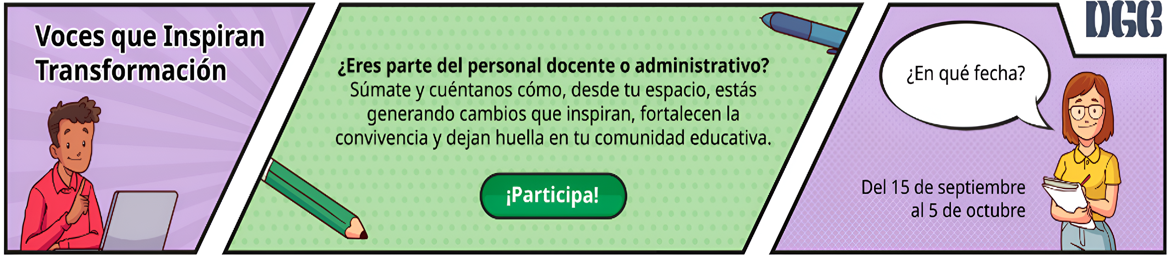Voces que inspiran transformación